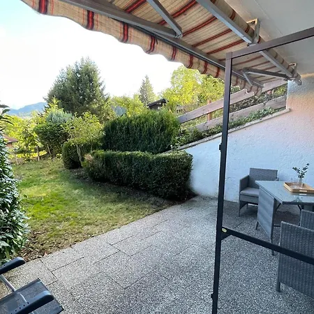 Ferienwohnung Tiefenbach Mit Garten Оберстдорф Экстерьер фото