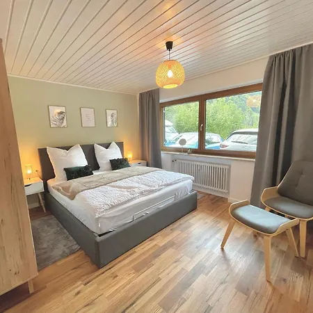 Ferienwohnung Tiefenbach Mit Garten Оберстдорф Экстерьер фото